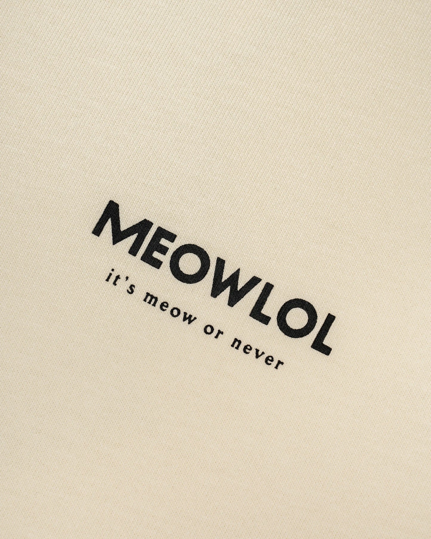 MEOWLOL TRUMPCAT PLEATED SLEEVES EASY FIT T-SHIRT
