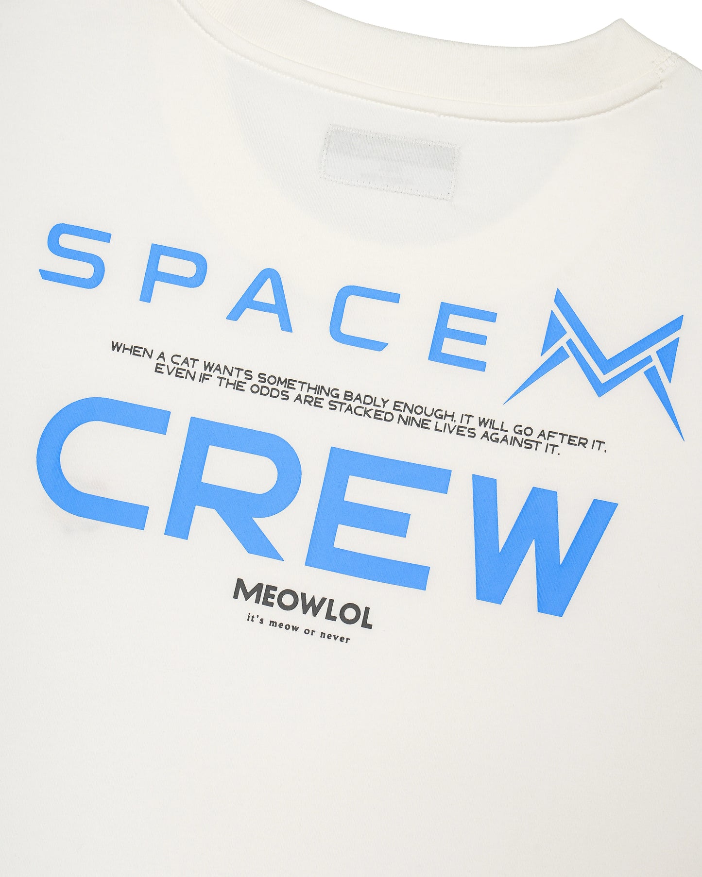 ELON MEOW PLEATED SLEEVES EASY FIT T-SHIRT