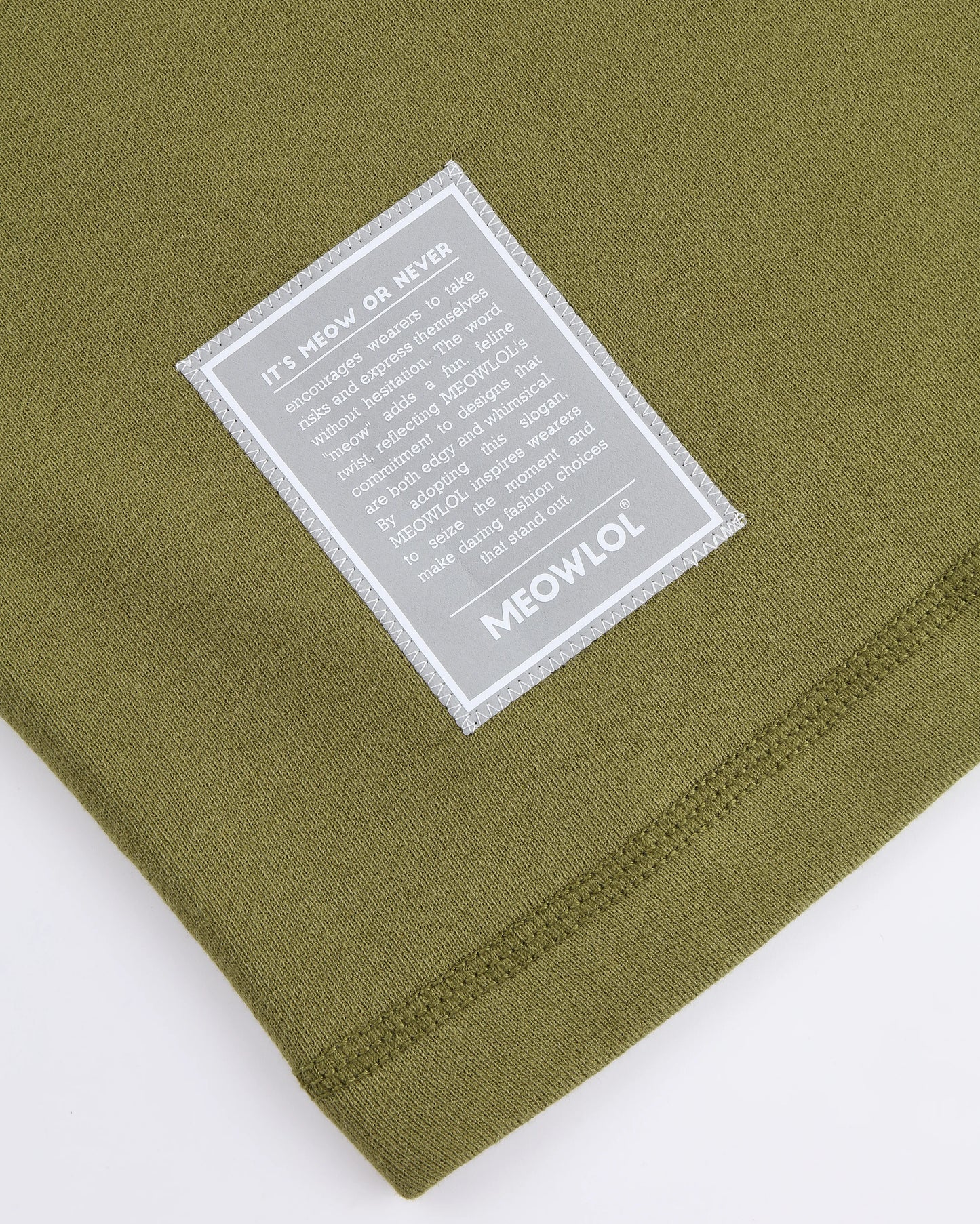 EMB LOGO OVERSIZED CROPPED TOP