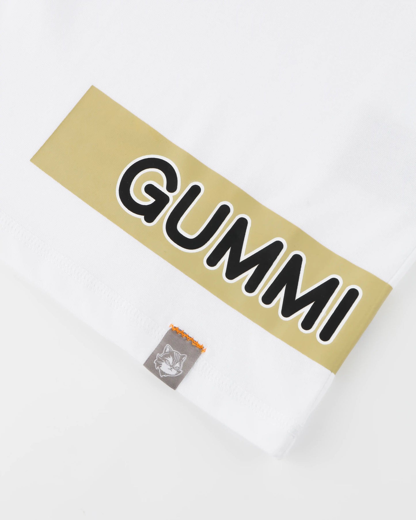GUMMY CAT SHOULDER PLEATED EASY FIT T-SHIRT