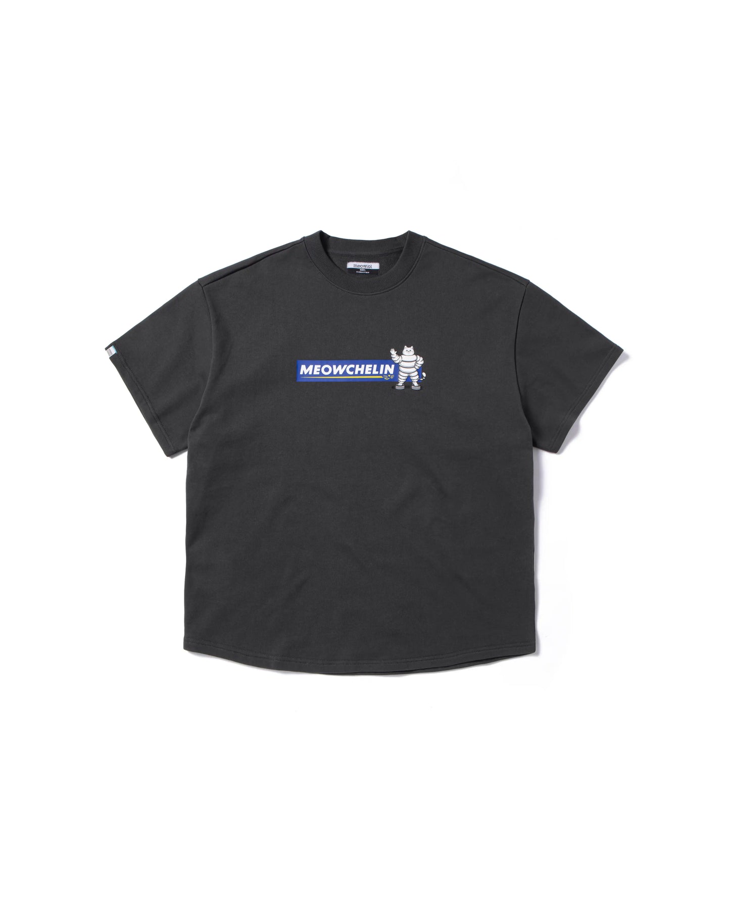 MEOWCHELIN JOURNEYS ROUND HEM OVERSIZED T-SHIRT