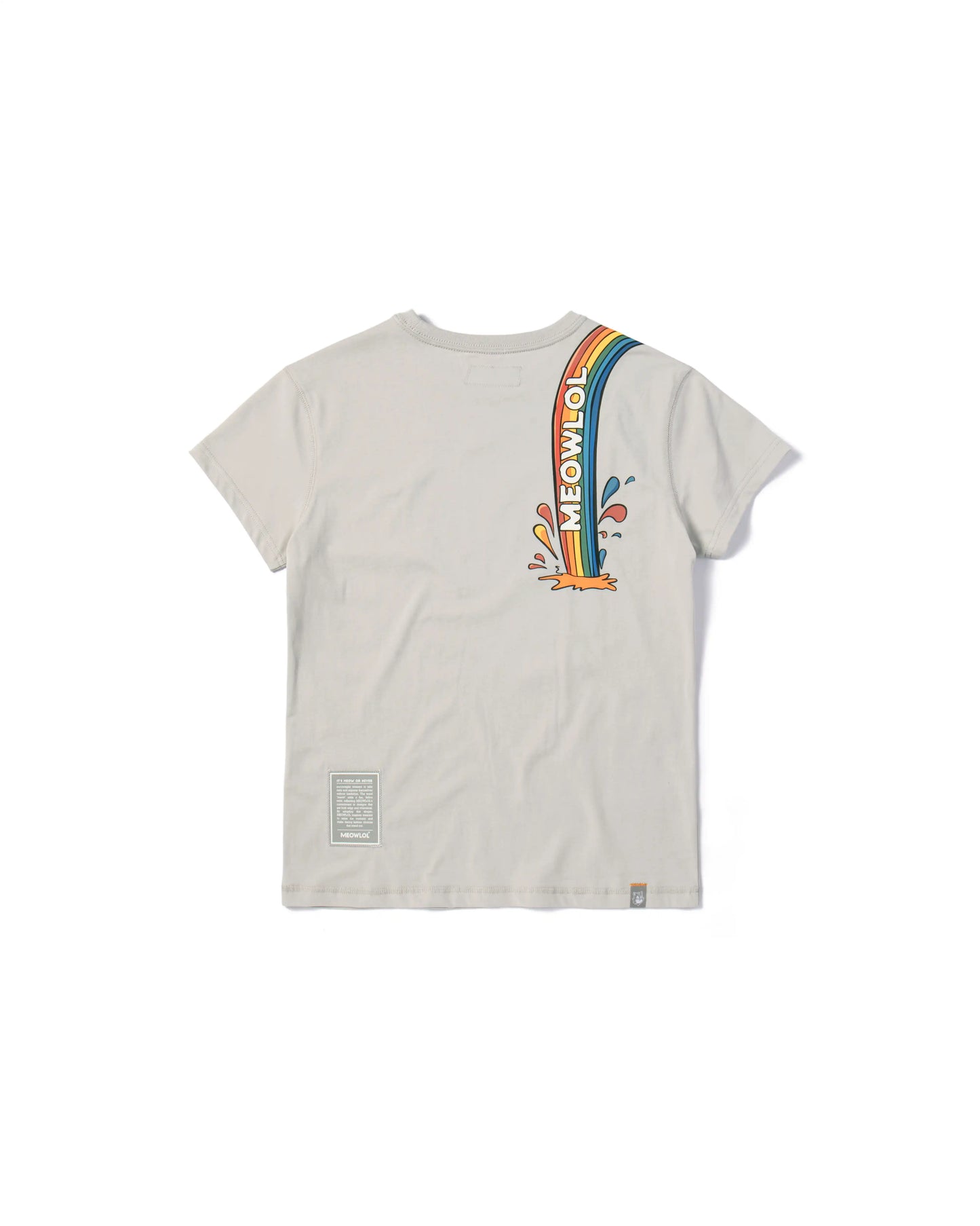 MEOWNICORN SHOULDER PLEATED EASY FIT T-SHIRT