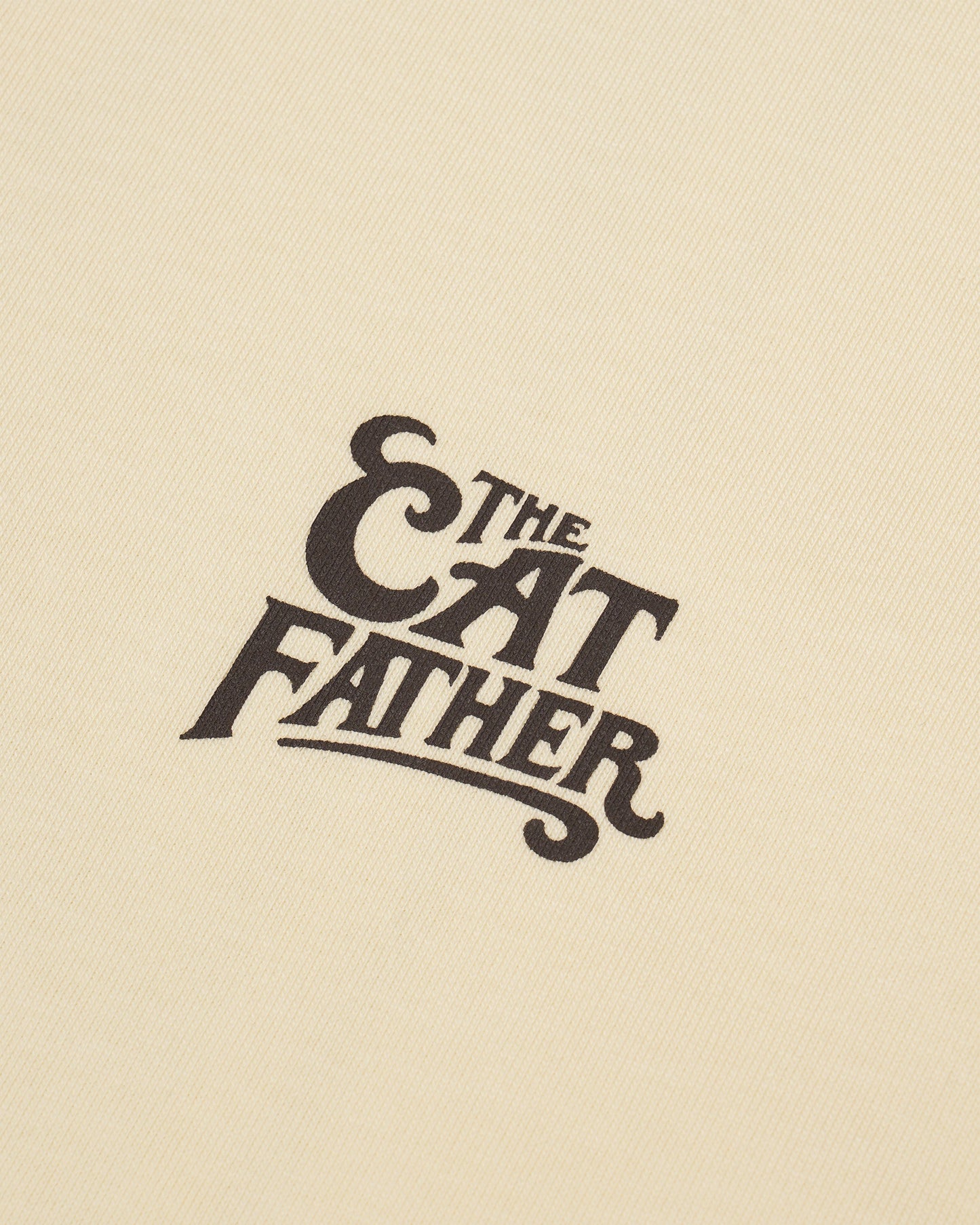 CAT FATHER (2nd EDITION) PLEATED SLEEVES EASYFIT T-SHIRT