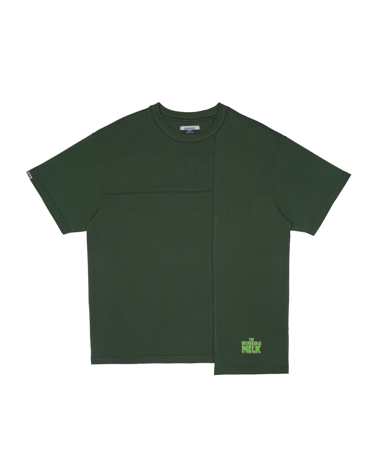 THE INCREDIBLE MILK PANELED EASY FIT T-SHIRT