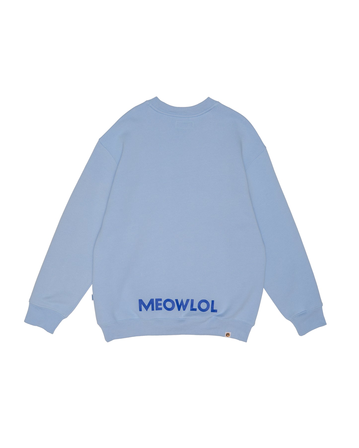 MEOWCHELIN PLEATED SLEEVES EASY FIT SWEATSHIRT