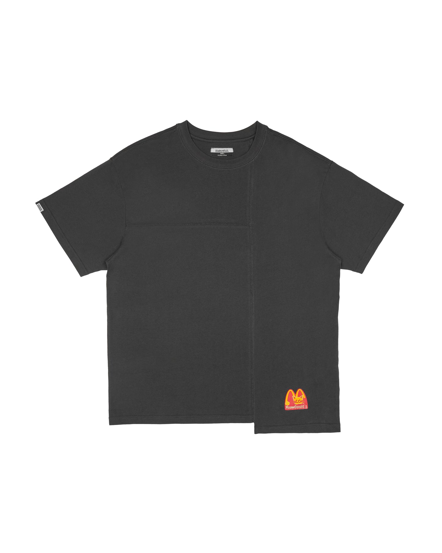 MEOWBURGLAR (2nd EDITION) PANELED EASY FIT T-SHIRT