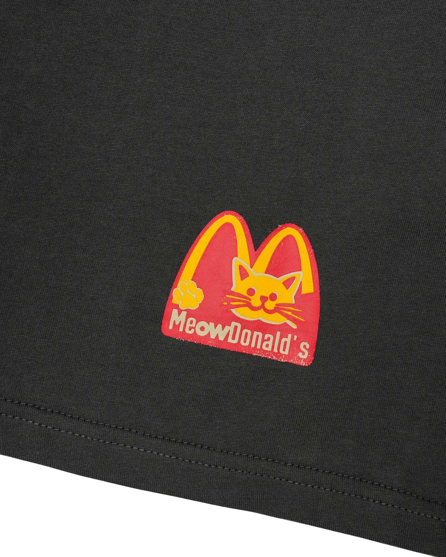 MEOWBURGLAR (2nd EDITION) PANELED EASY FIT T-SHIRT