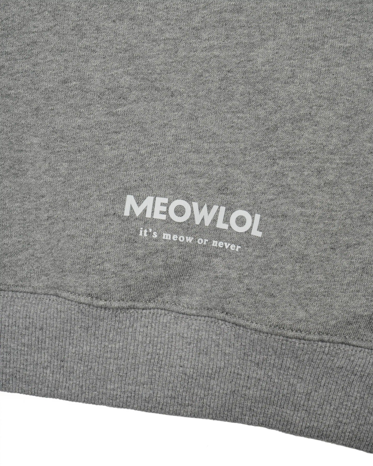 MEOWCA CAMERA PLEATED SLEEVES EASY FIT SWEATSHIRT