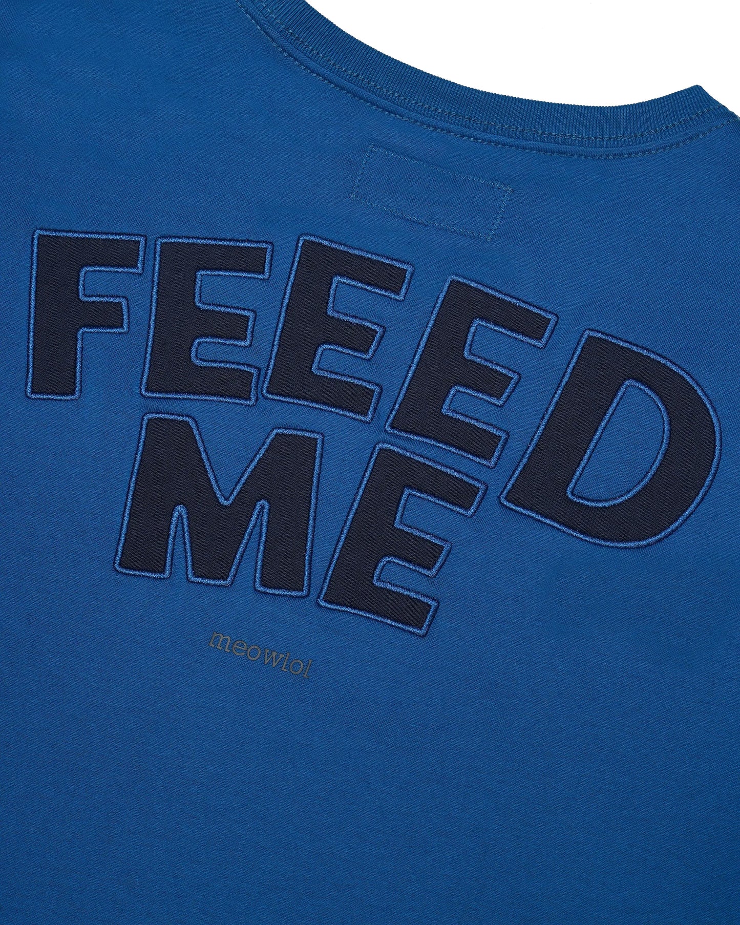 FEED ME (2nd EDITION) SHOULDER PLEATED EASYFIT T-SHIRT