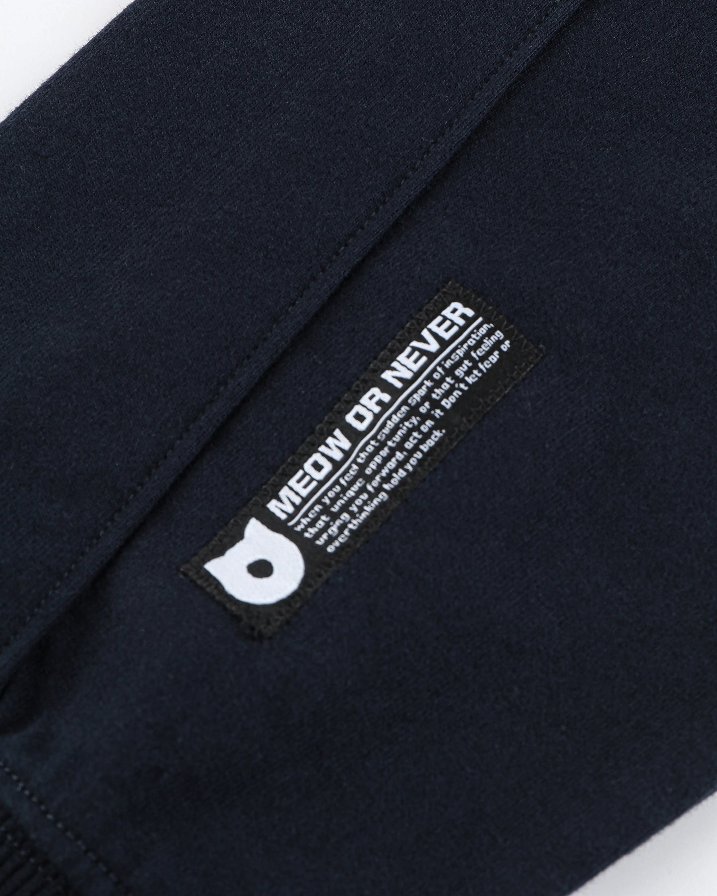 BRIBES ONLY PLEATED SLEEVES EASY FIT SWEATSHIRT