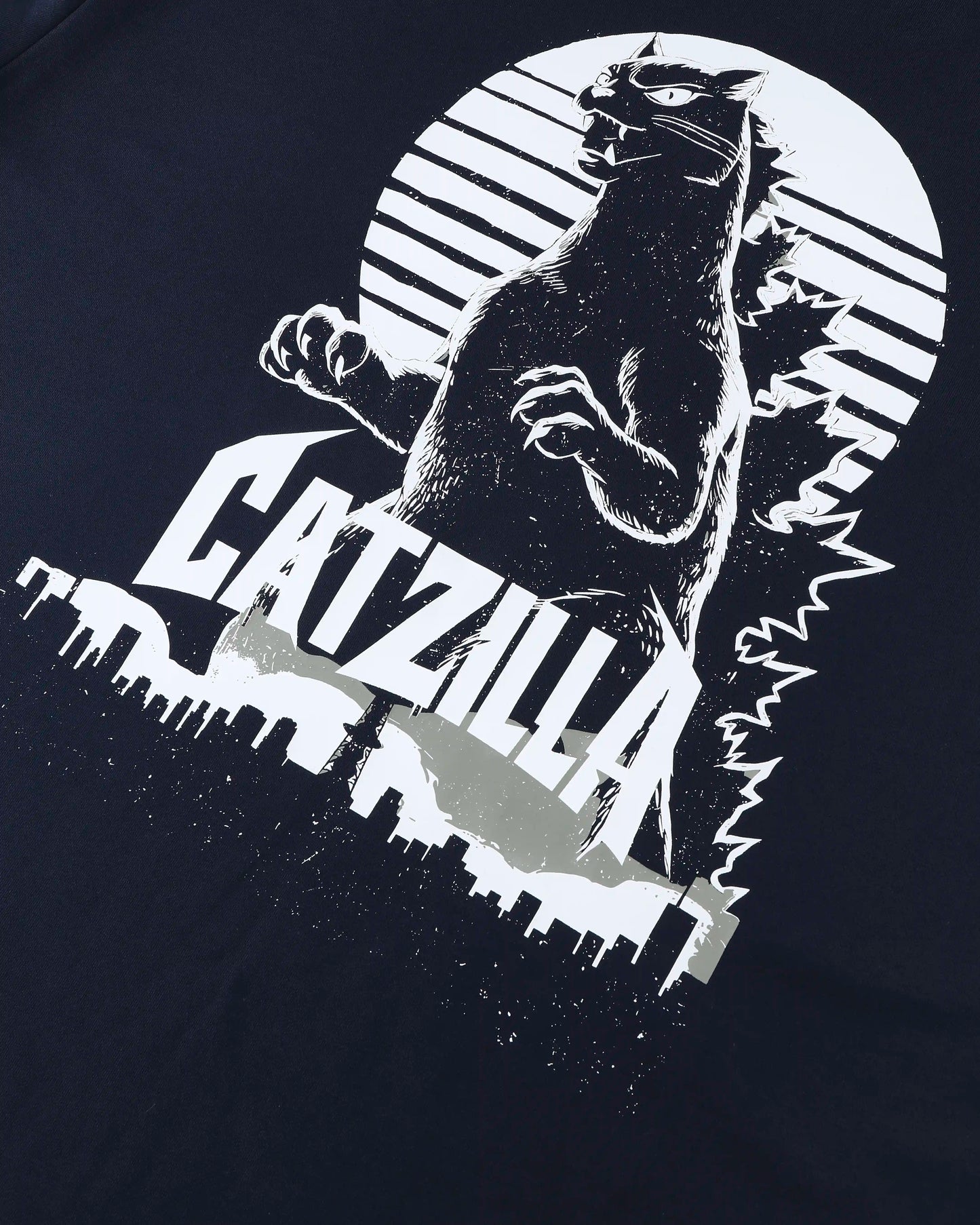 CATZILLA ROUND HEM OVERSIZED T-SHIRT