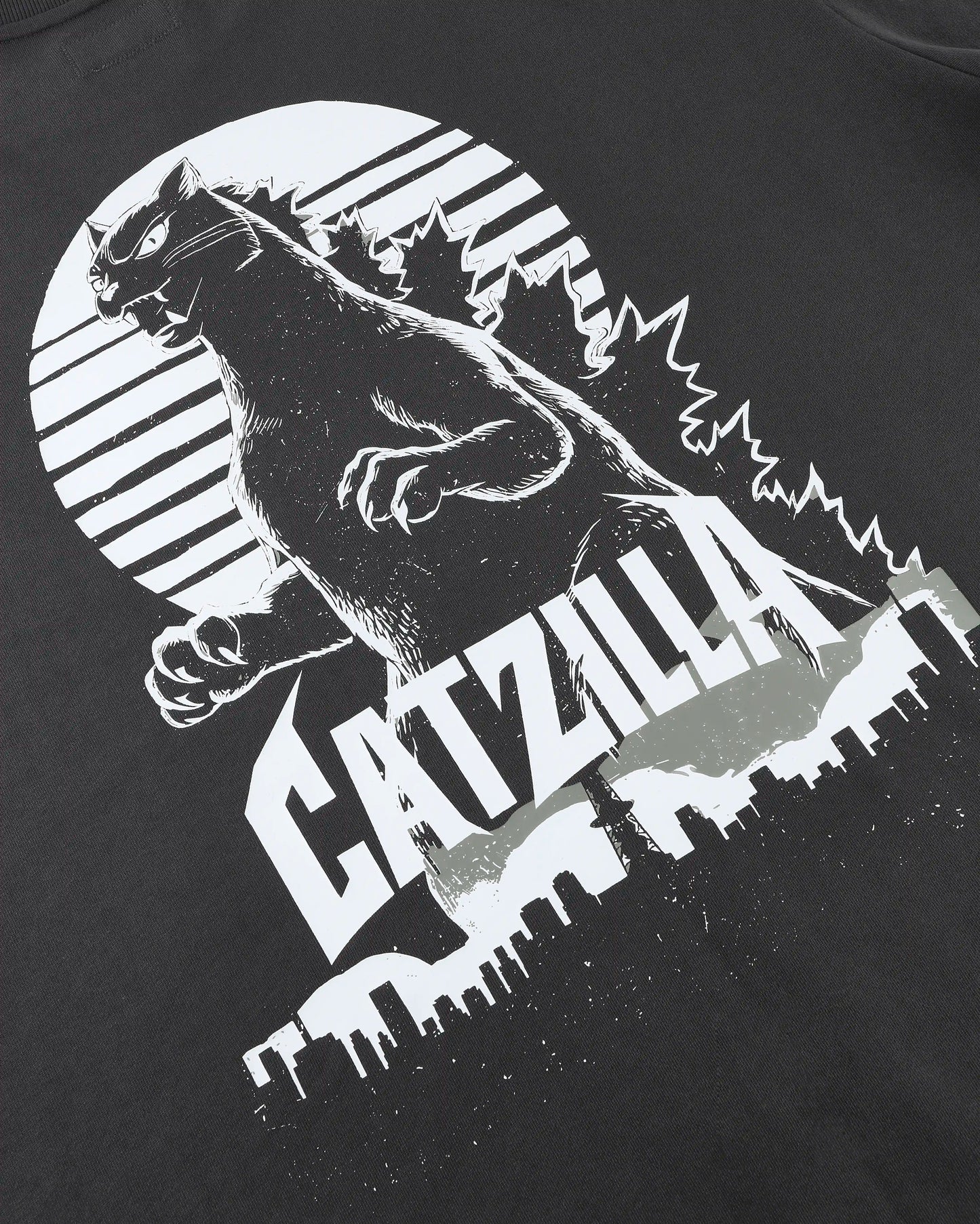 CATZILLA ROUND HEM OVERSIZED T-SHIRT