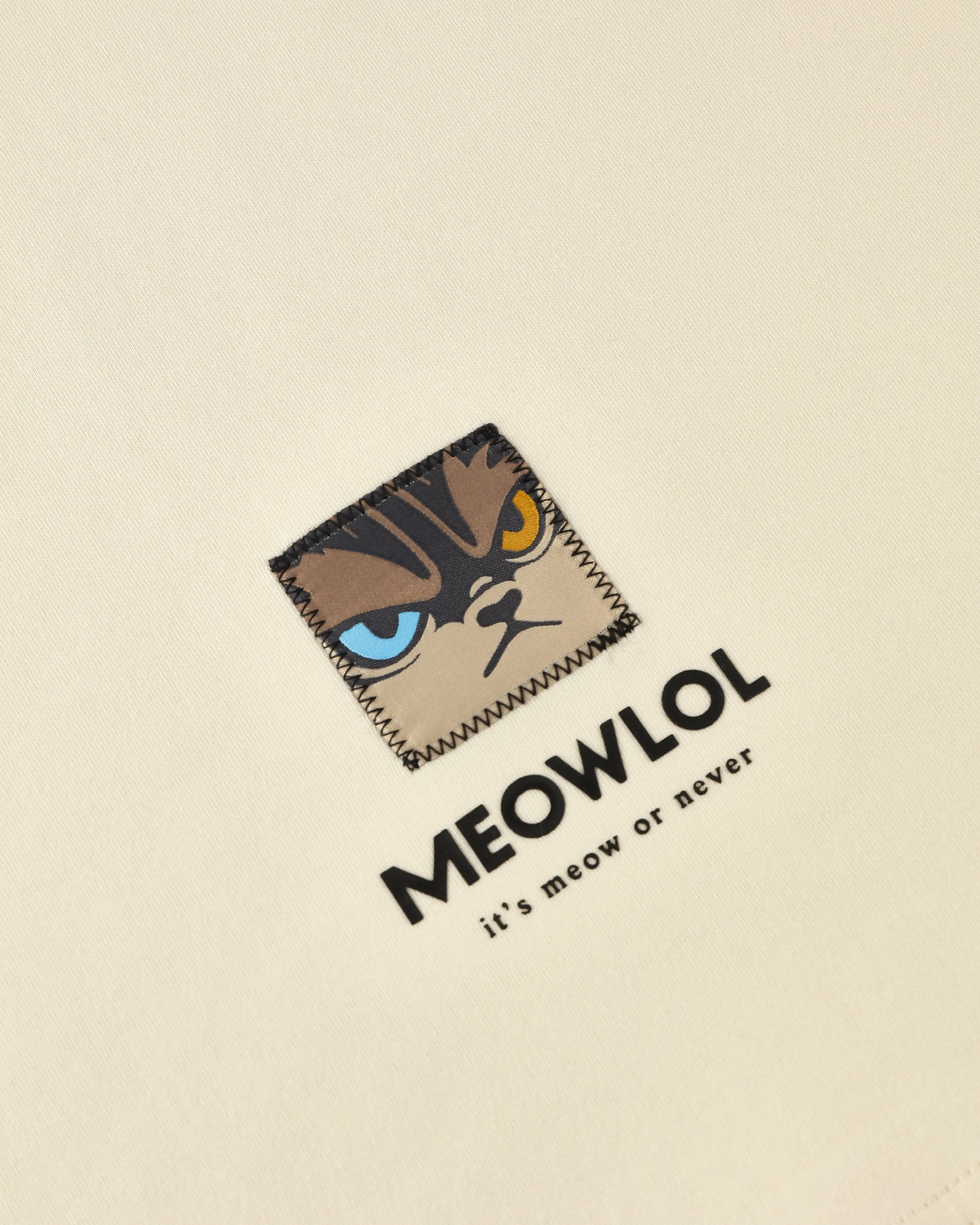 DUCT MEOWNANA GRAPHIC ROUND HEM OVERSIZED T-SHIRT