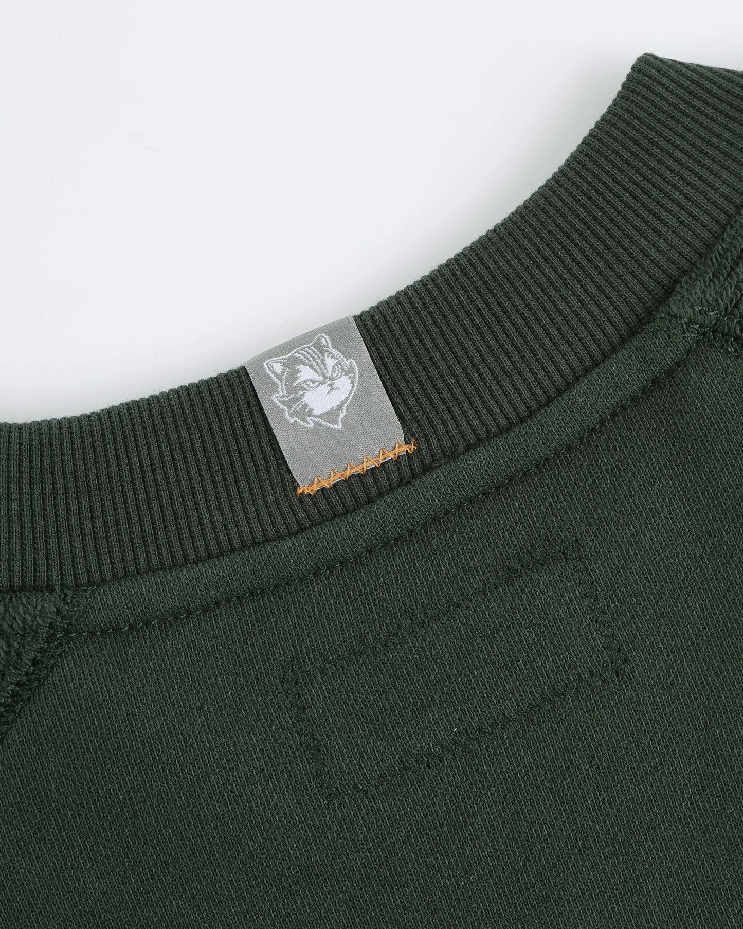 EMB LOGO OVERSIZED CROPPED TOP