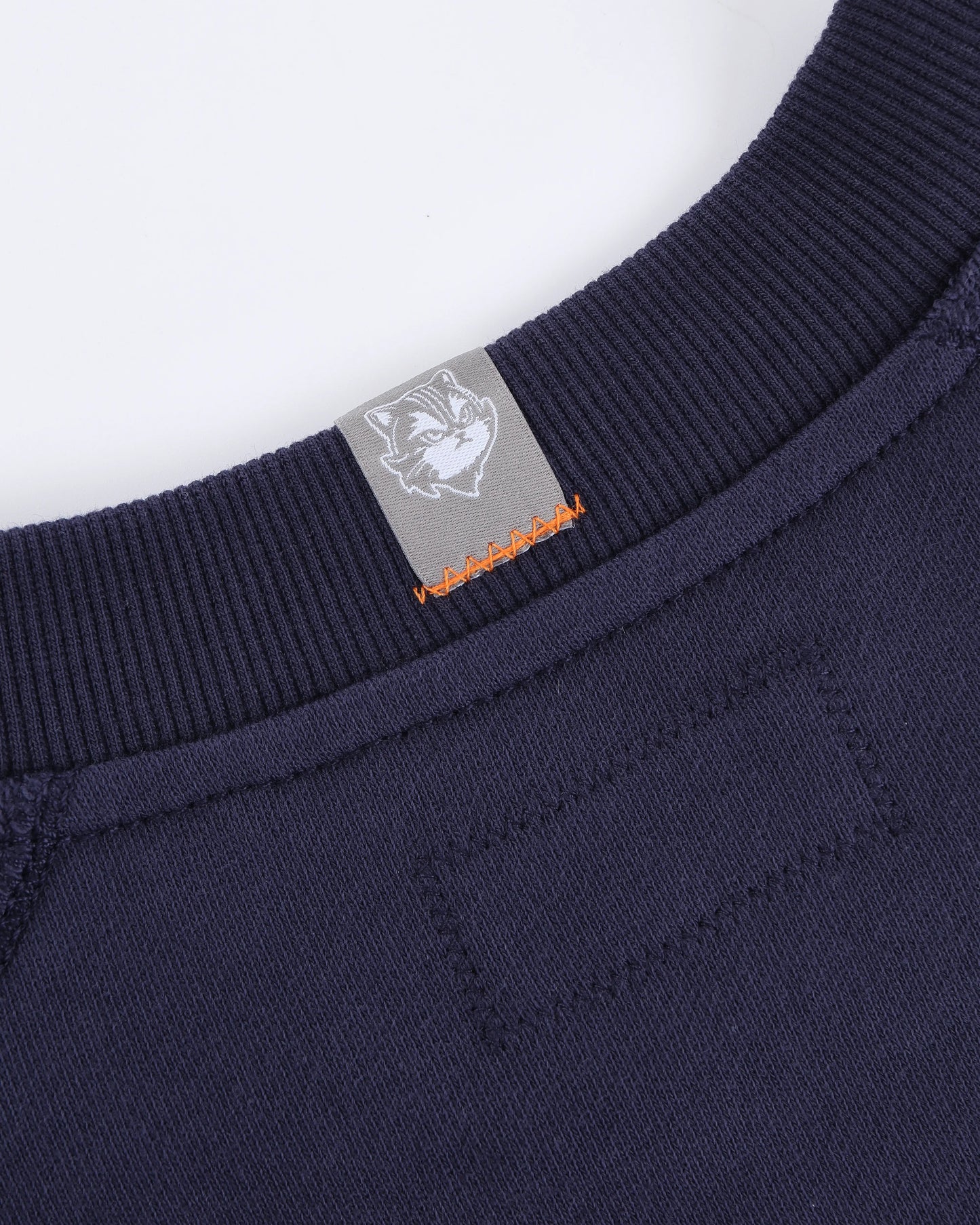 EMB LOGO OVERSIZED CROPPED TOP