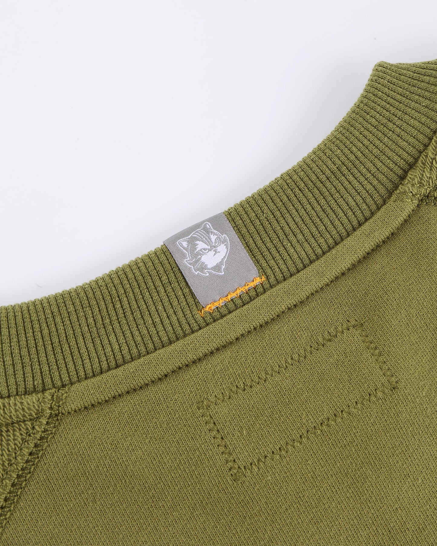 EMB LOGO OVERSIZED CROPPED TOP
