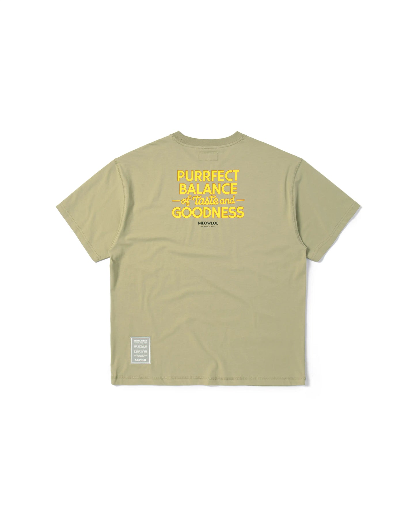 INDOMEOW PLEATED SLEEVES EASY FIT T-SHIRT