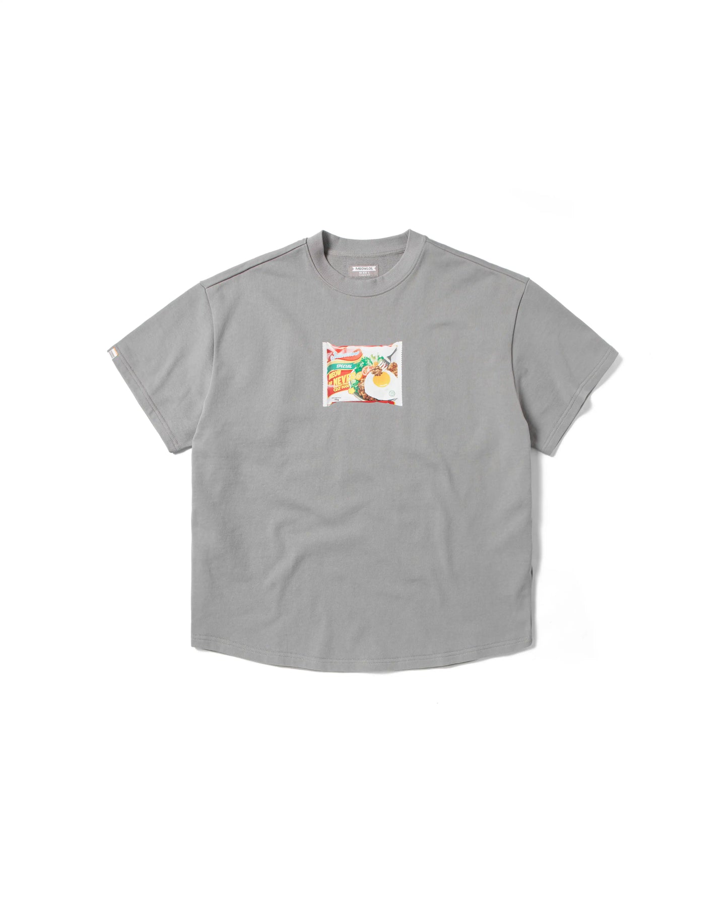 INDOMEOW ROUND HEM OVERSIZED T-SHIRT
