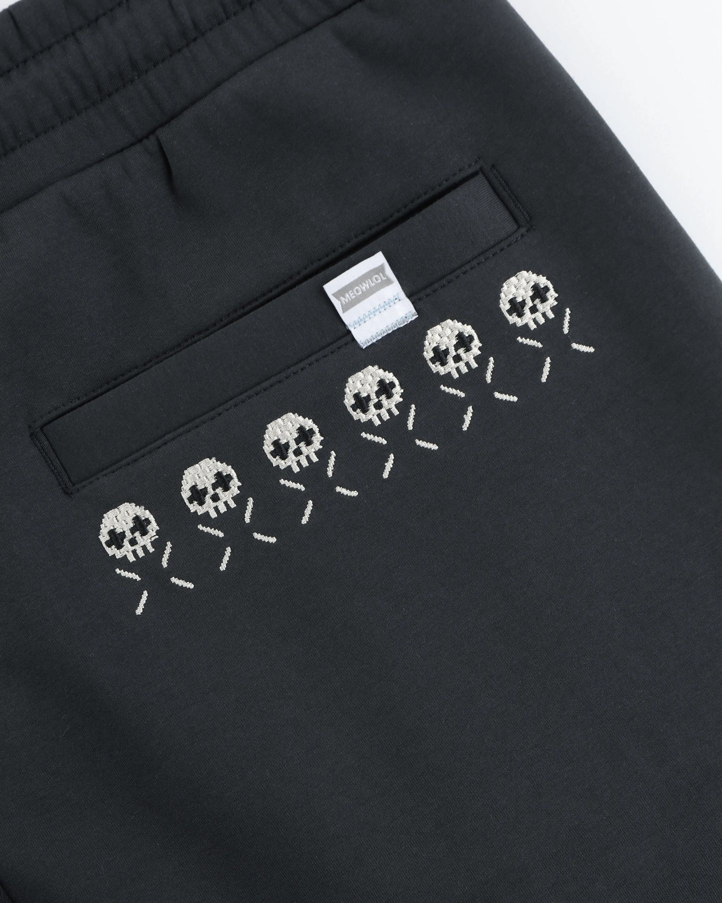 MEOW-INVADERS GRAPHIC LOOSE FIT SWEATPANTS