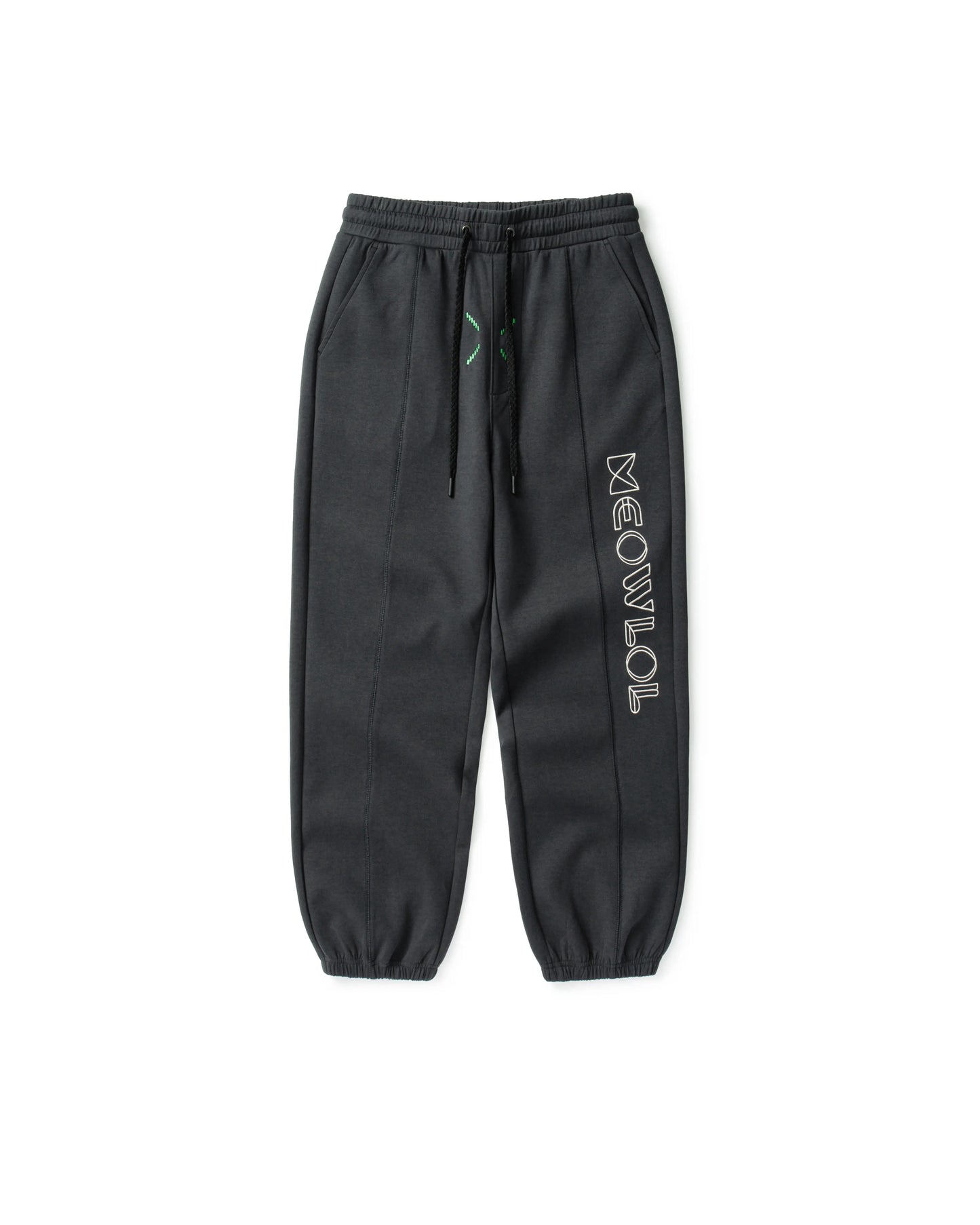 MEOW-INVADERS GRAPHIC LOOSE FIT SWEATPANTS