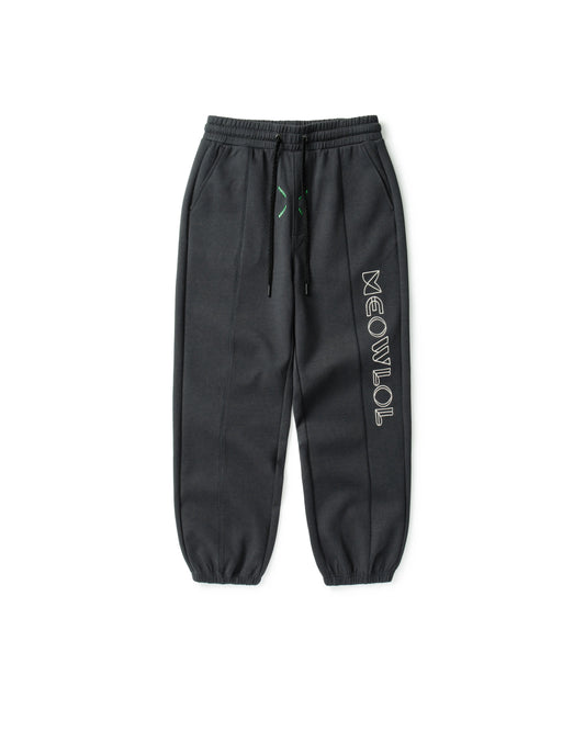 MEOW-INVADERS GRAPHIC LOOSE FIT SWEATPANTS