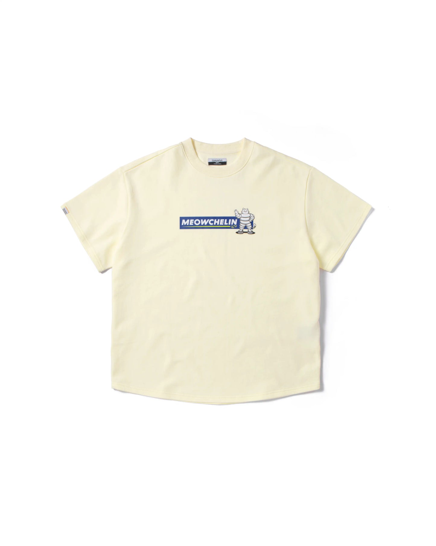 MEOWCHELIN JOURNEYS ROUND HEM OVERSIZED T-SHIRT