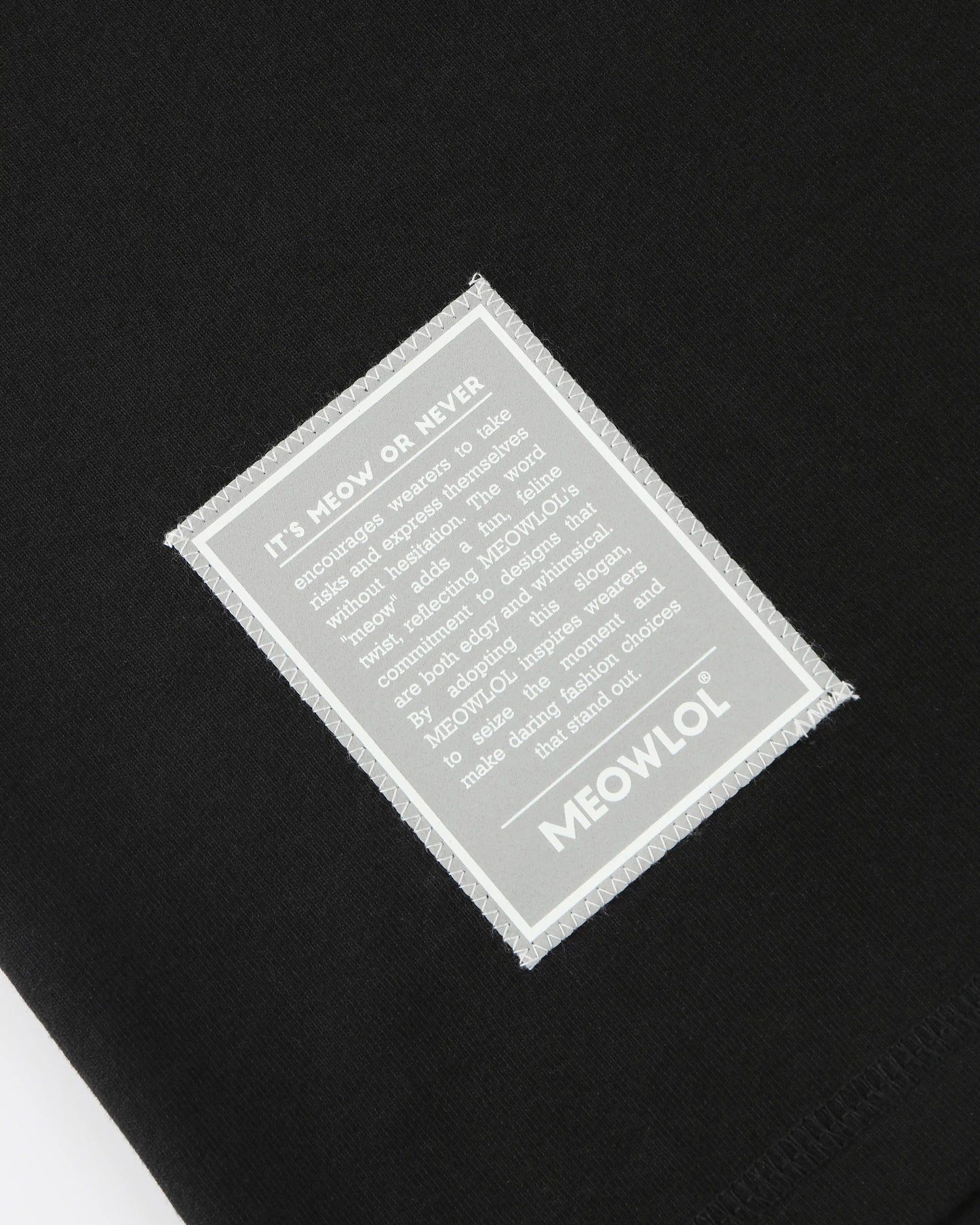 MEOWGIELA SHOULDER PLEATED EASY FIT T-SHIRT