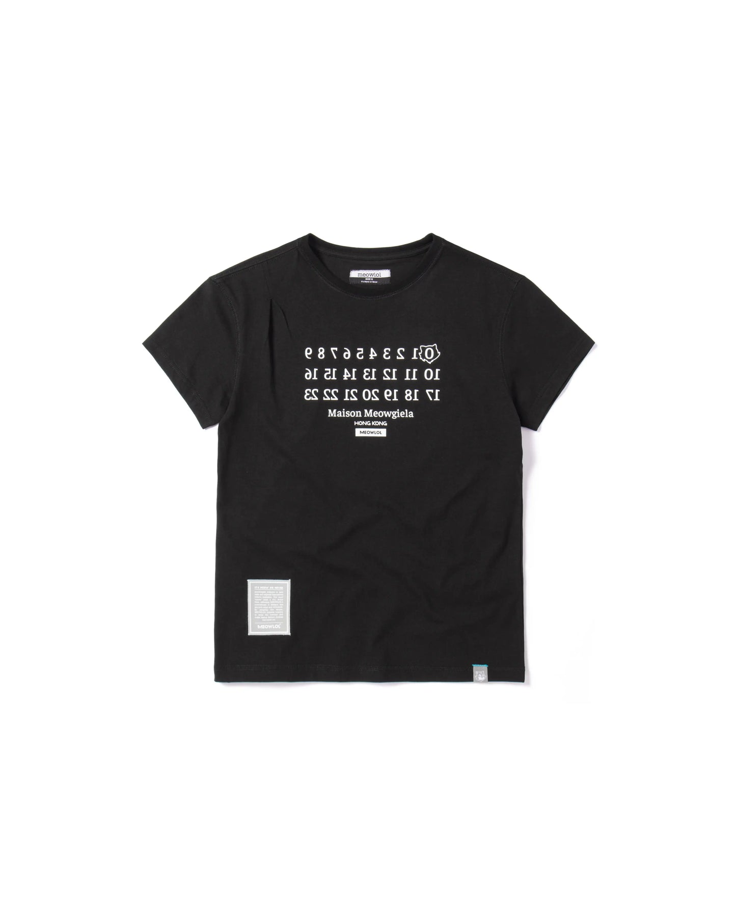 MEOWGIELA SHOULDER PLEATED EASY FIT T-SHIRT