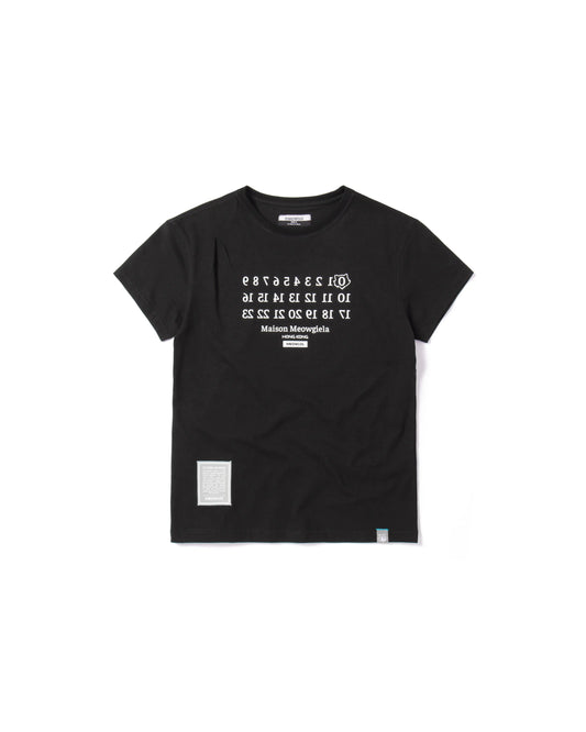MEOWGIELA SHOULDER PLEATED EASY FIT T-SHIRT