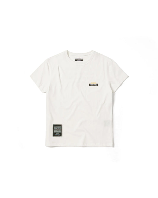 MEOWGIELA SHOULDER PLEATED EASY FIT T-SHIRT