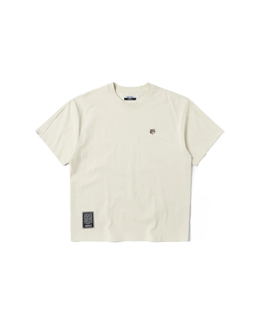 MEOWLOL THE MEOWNOPOLY GRAPHIC PLEATED SLEEVES EASY FIT T-SHIRT