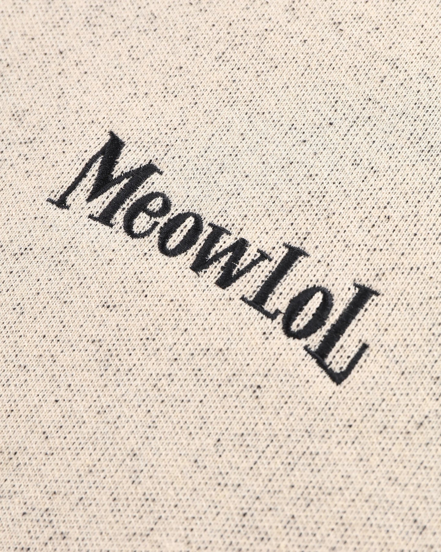 MEOWLOL CAT KNITTED SHORT SLEEVES ZIP-UP SHIRT