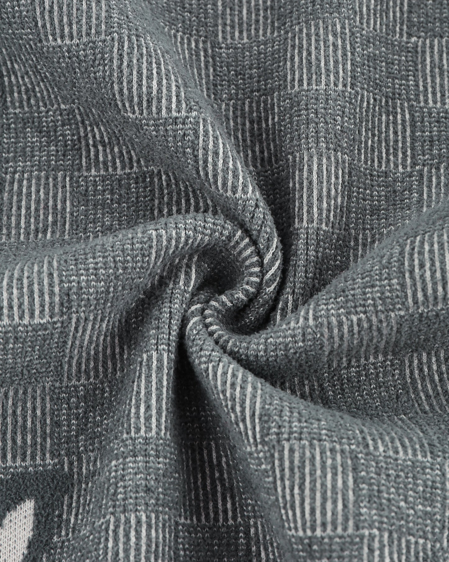 MEOWLOL CAT KNITTED SHORT SLEEVES ZIP-UP SHIRT