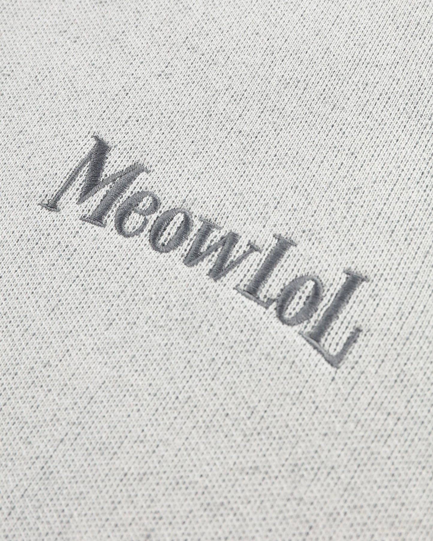 MEOWLOL CAT KNITTED SHORT SLEEVES ZIP-UP SHIRT