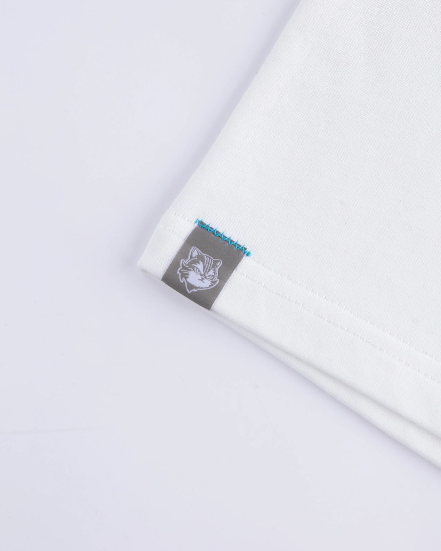 MEOWLOL MID-FINGER ROUND HEM OVERSIZED T-SHIRT