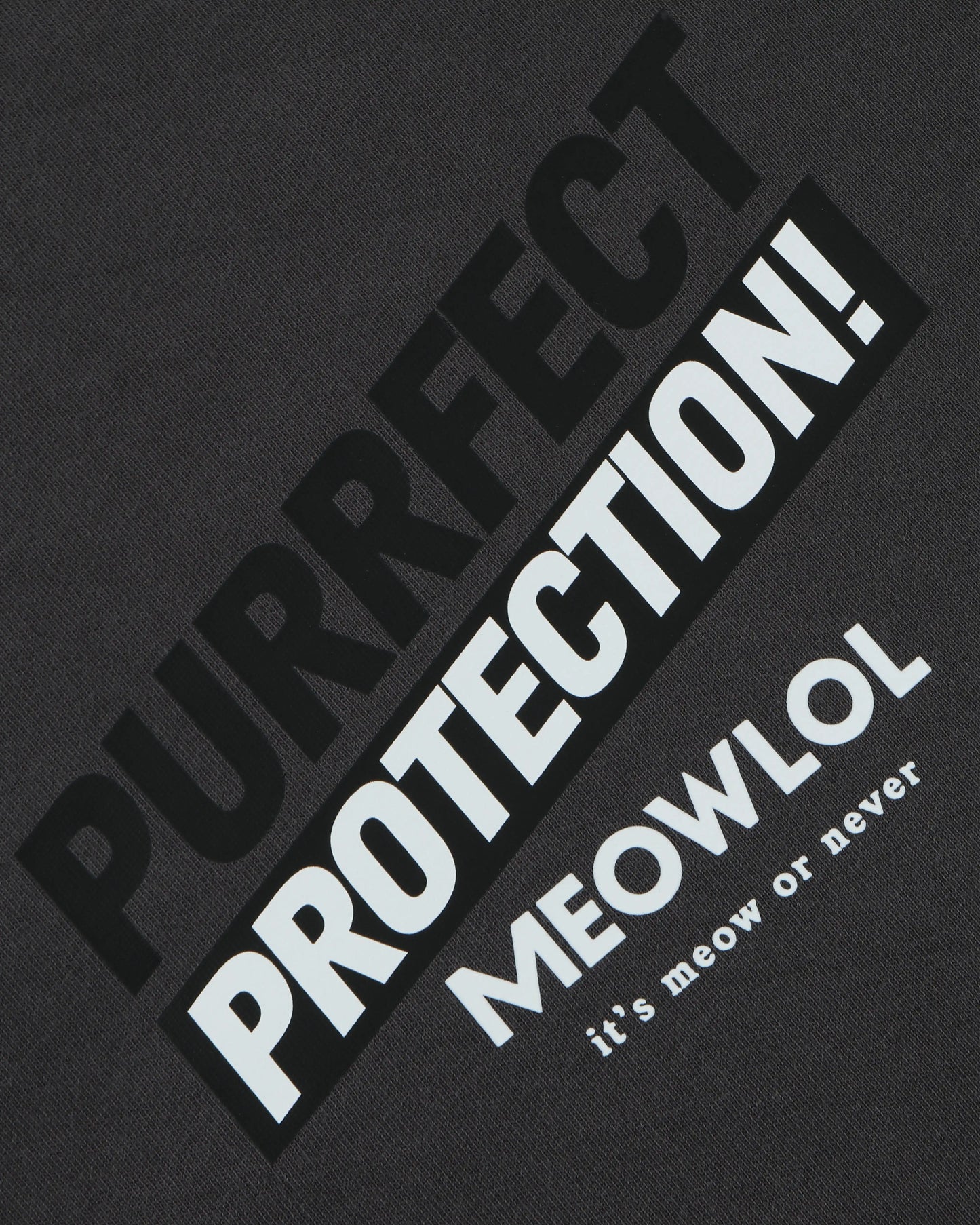 MEOWSEALINE PLEATED SLEEVES EASY FIT T-SHIRT