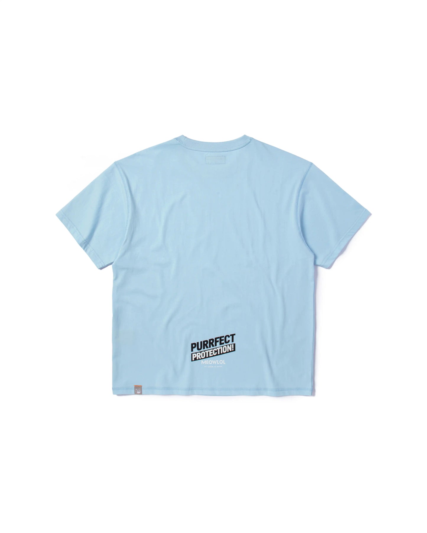 MEOWSEALINE PLEATED SLEEVES EASY FIT T-SHIRT