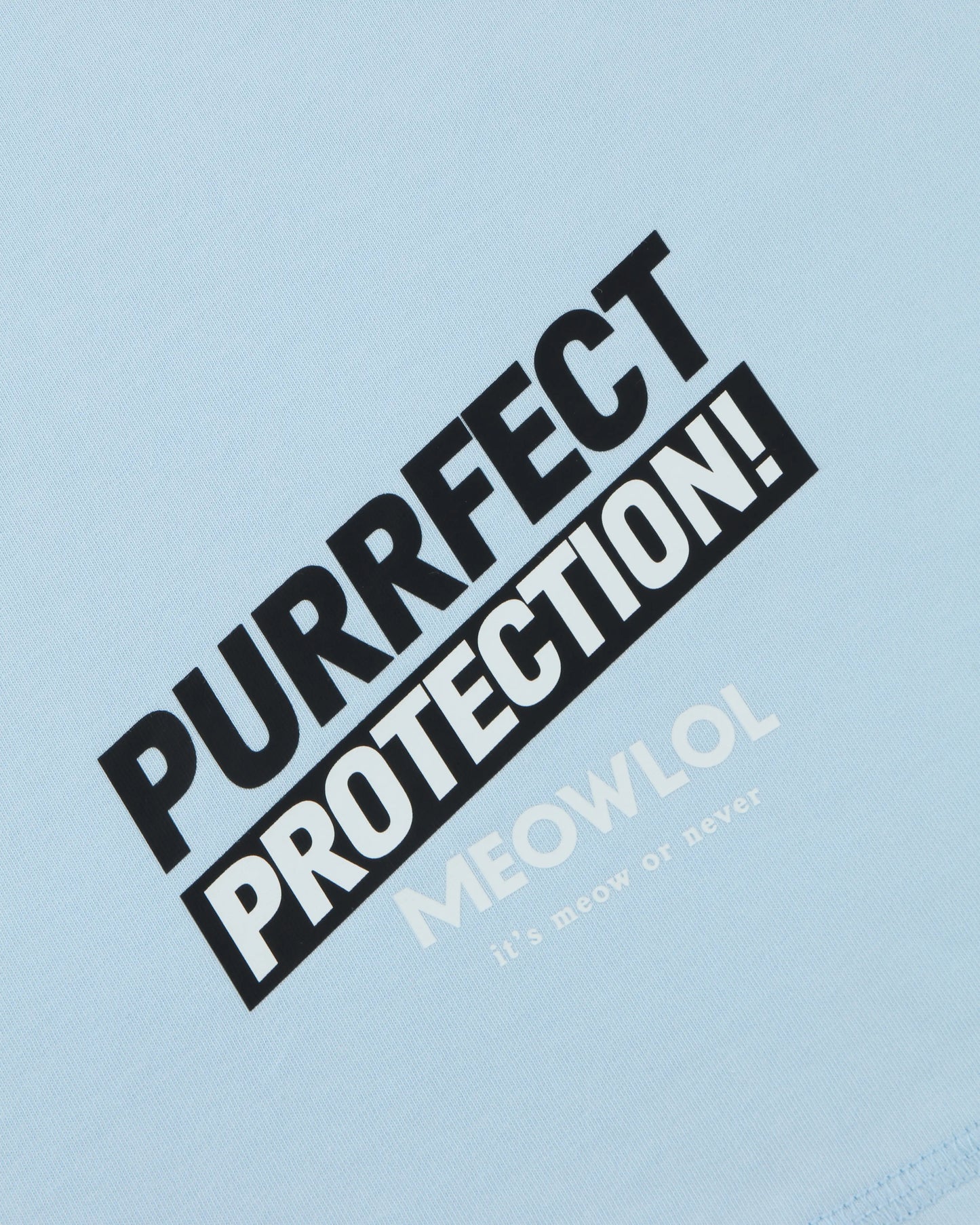 MEOWSEALINE PLEATED SLEEVES EASY FIT T-SHIRT