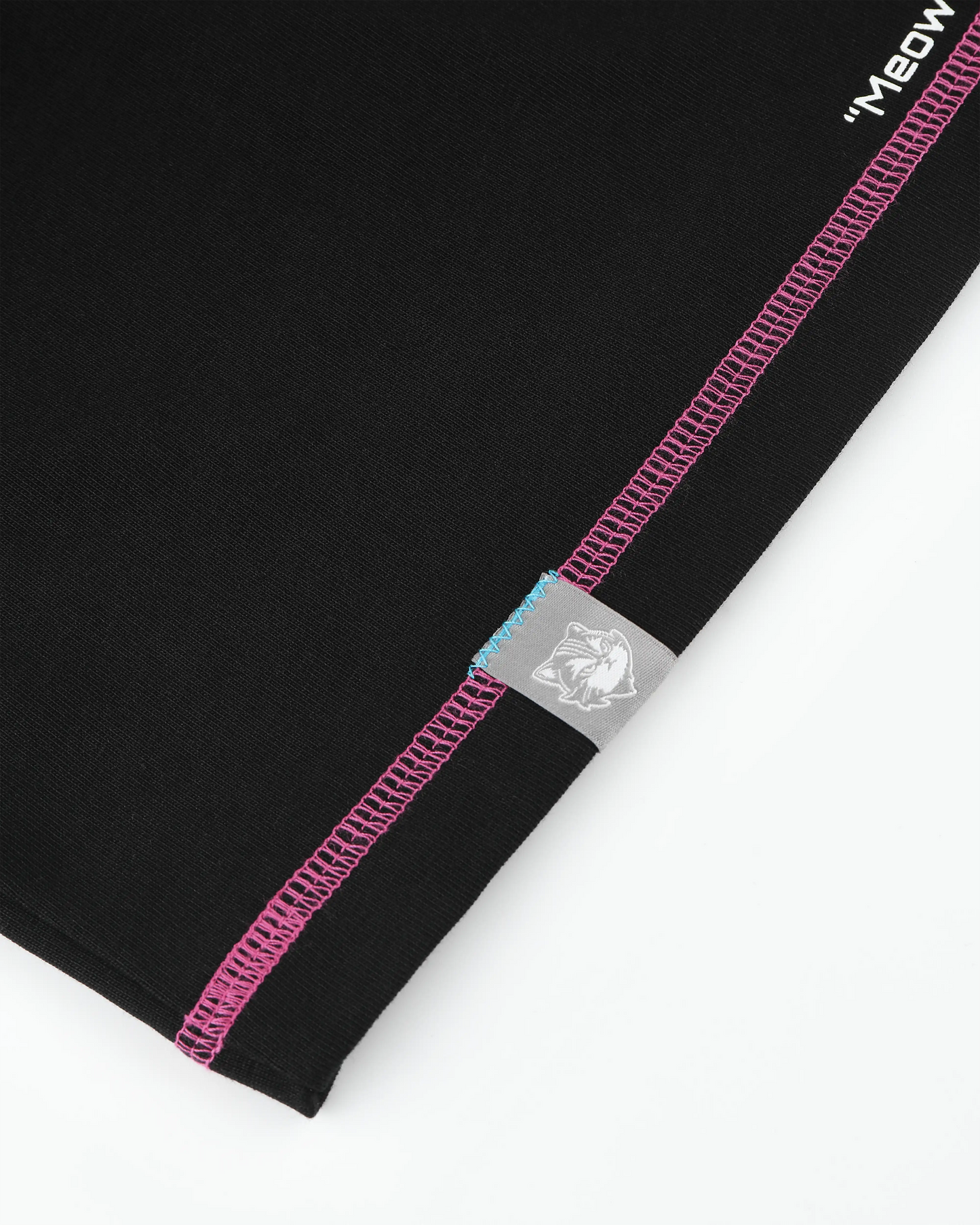MEOW VADER PLEATED SLEEVES EASY FIT T-SHIRT
