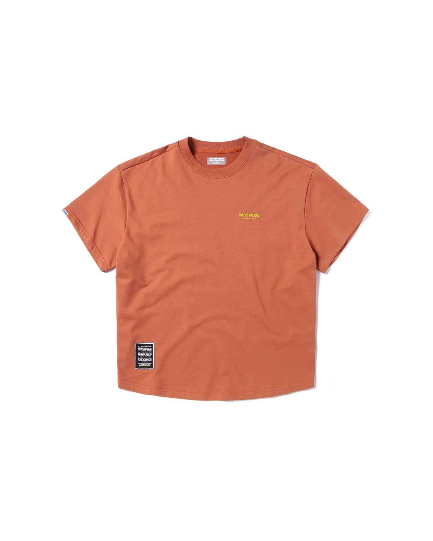 NO WAR DETERGENT ROUND HEM OVERSIZED T-SHIRT