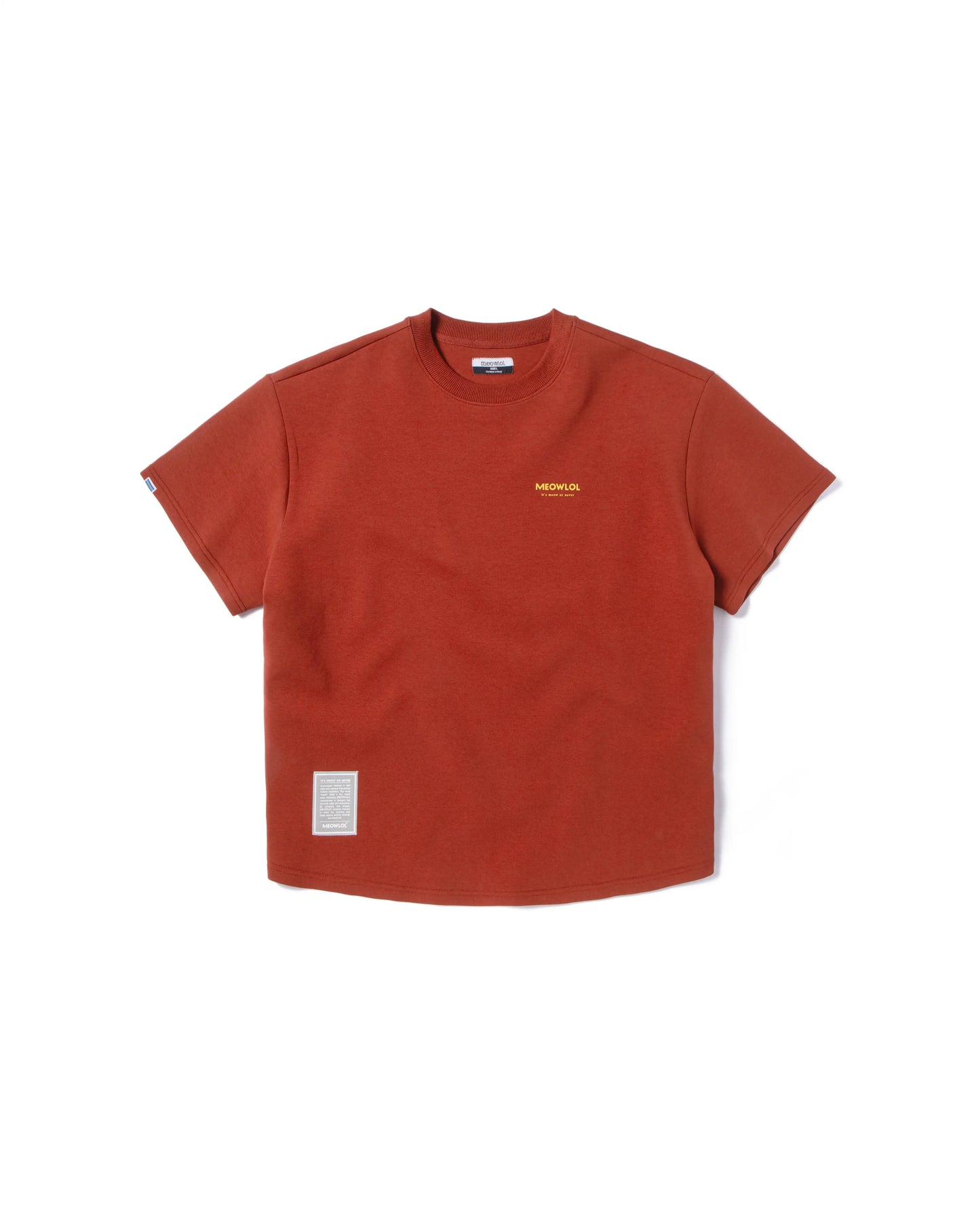NO WAR DETERGENT ROUND HEM OVERSIZED T-SHIRT