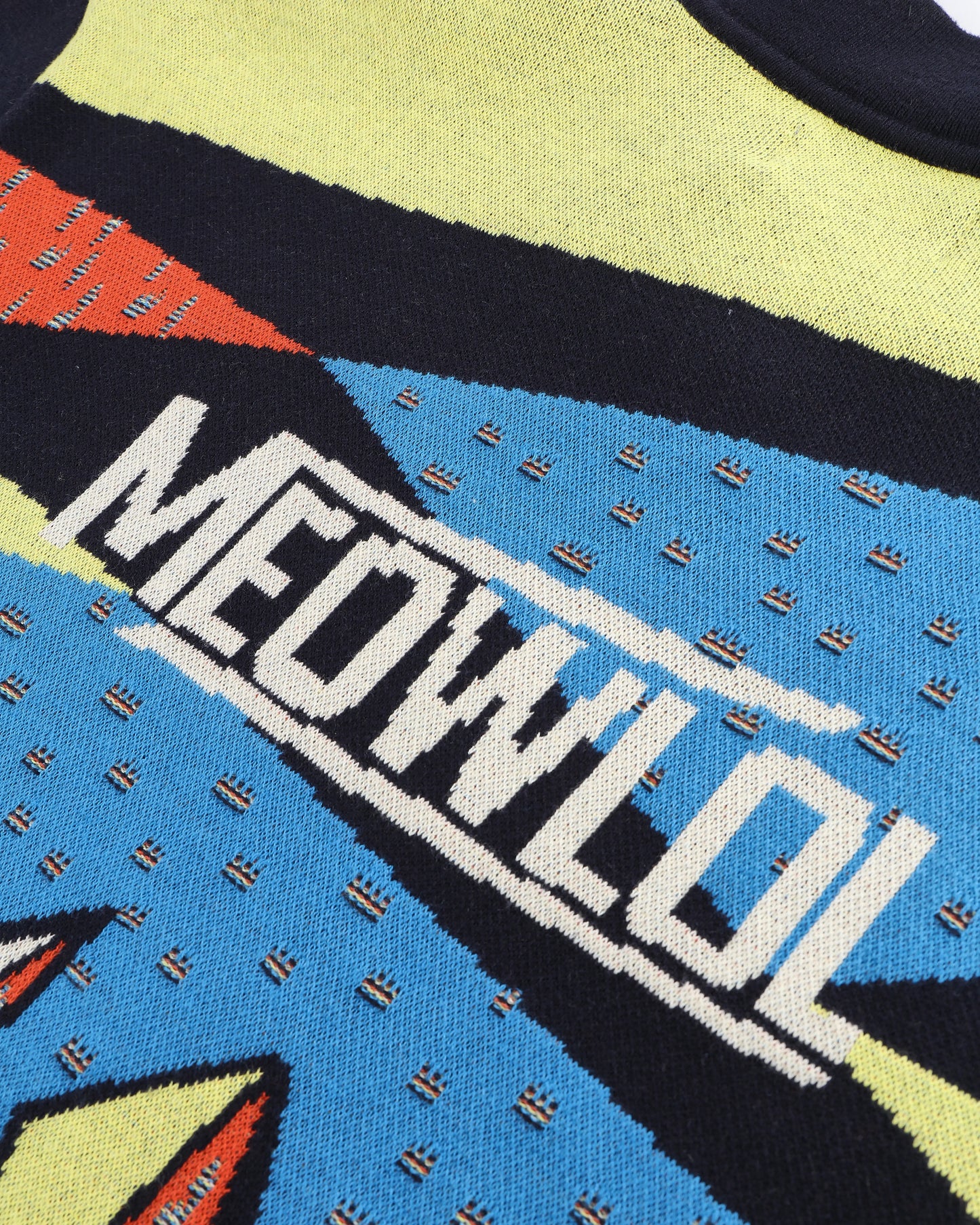 PUZZLE PICASSO CATS KITTED SHORT SLEEVES ZIP FRONT SHIRT