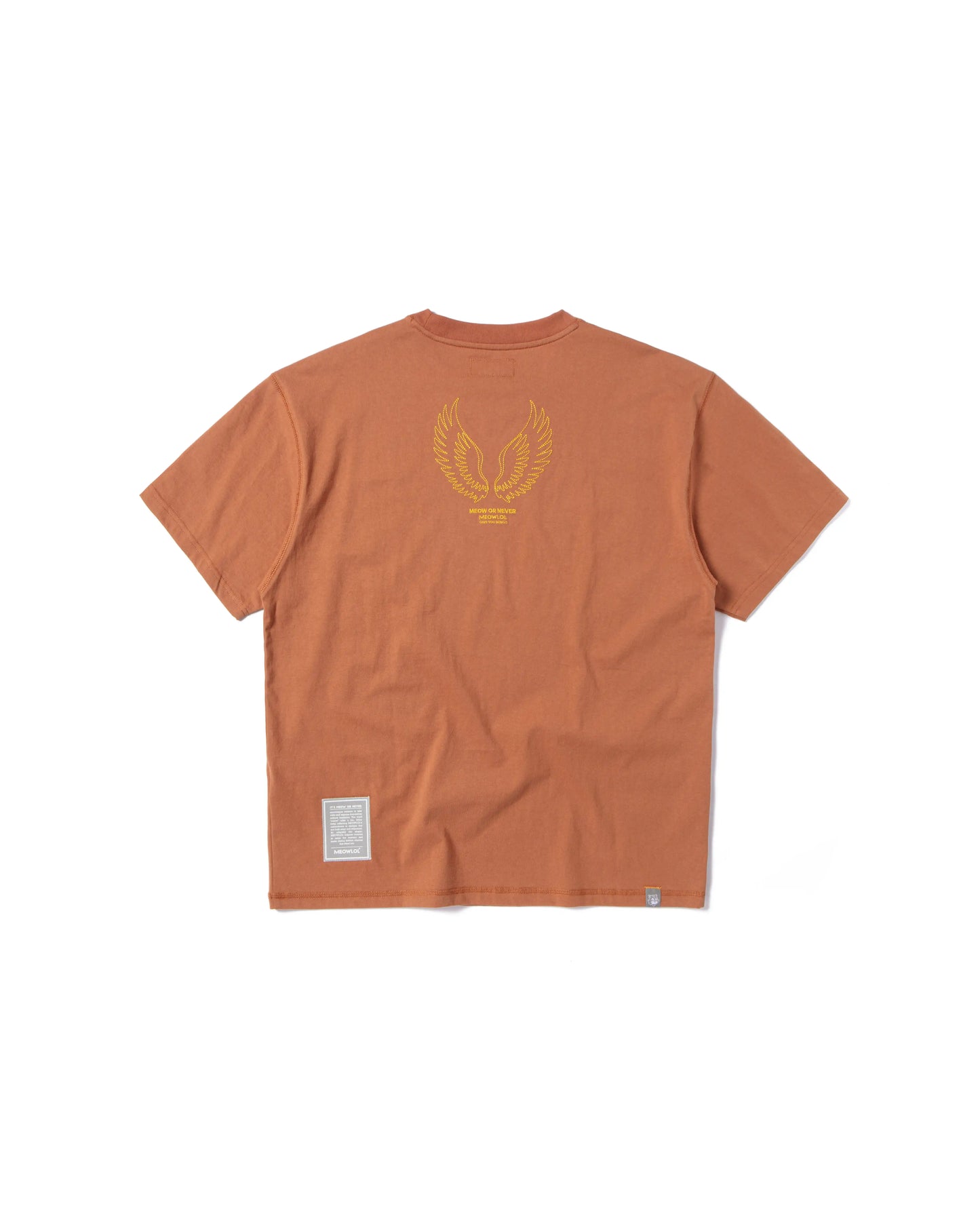 RED CAT ENERGY PLEATED SLEEVES EASY FIT T-SHIRT
