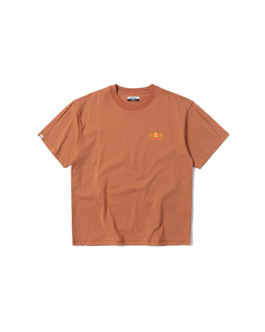 RED CAT ENERGY PLEATED SLEEVES EASY FIT T-SHIRT