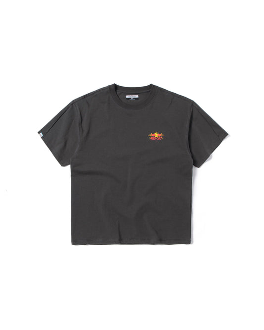 RED CAT ENERGY PLEATED SLEEVES EASY FIT T-SHIRT