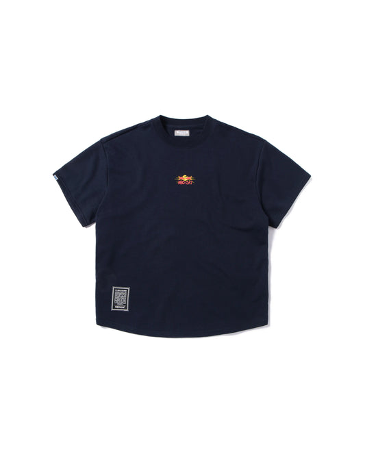 RED CAT ENERGY ROUND HEM OVERSIZED T-SHIRT