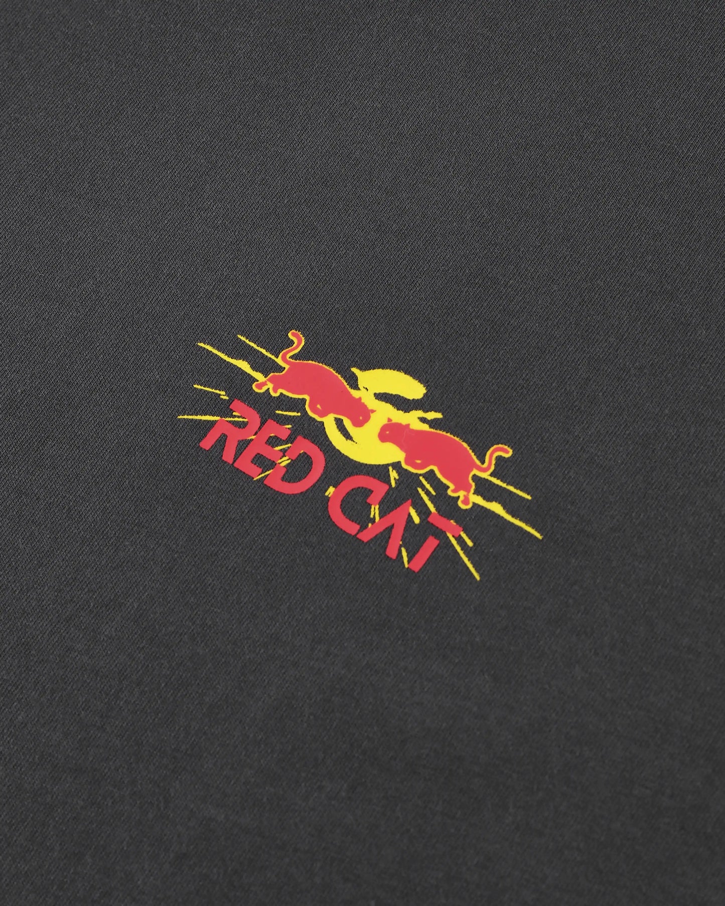 RED CAT ENERGY PLEATED SLEEVES EASY FIT T-SHIRT
