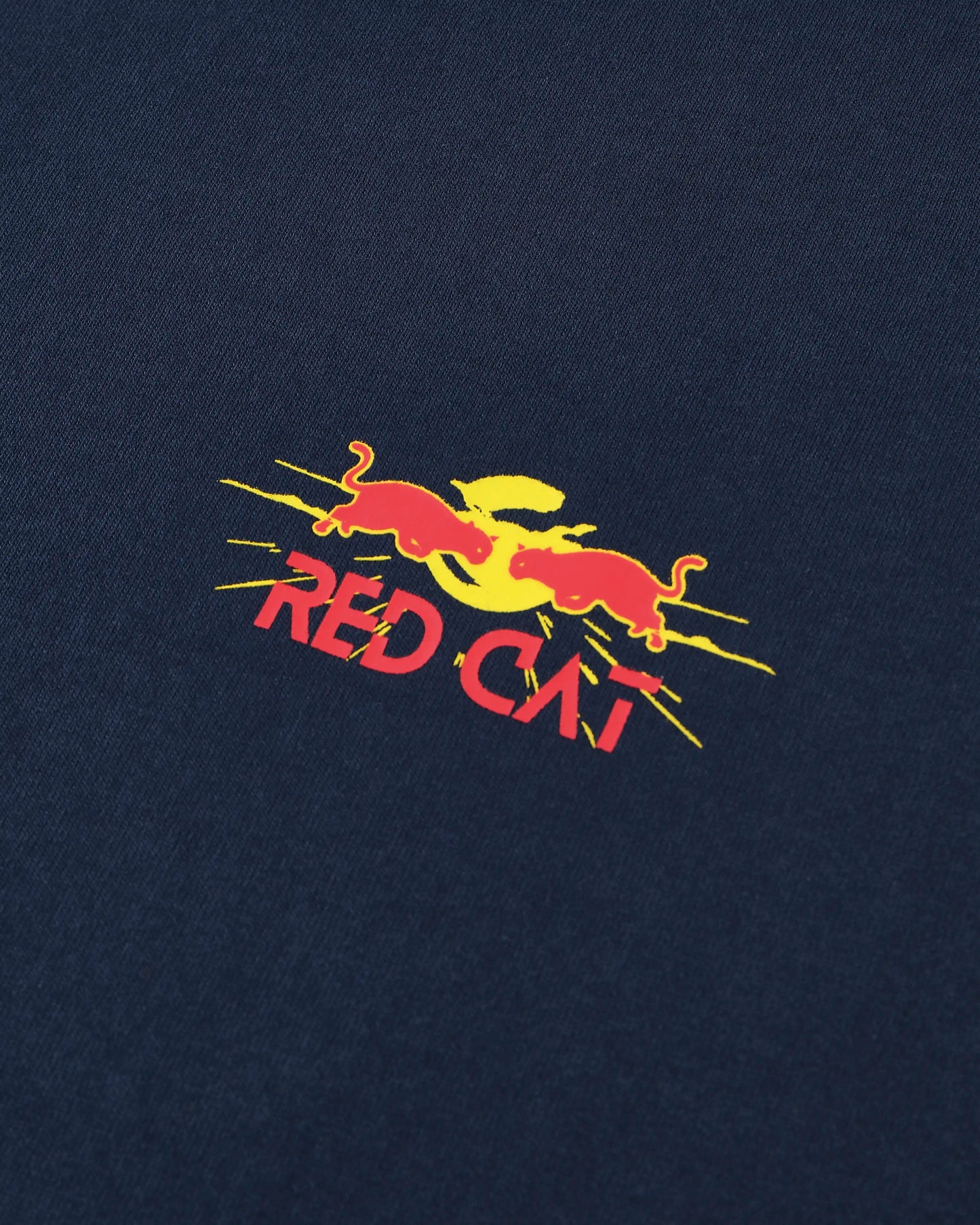 RED CAT ENERGY PLEATED SLEEVES EASY FIT T-SHIRT