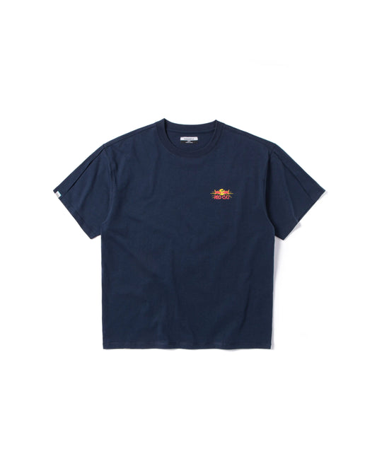 RED CAT ENERGY PLEATED SLEEVES EASY FIT T-SHIRT