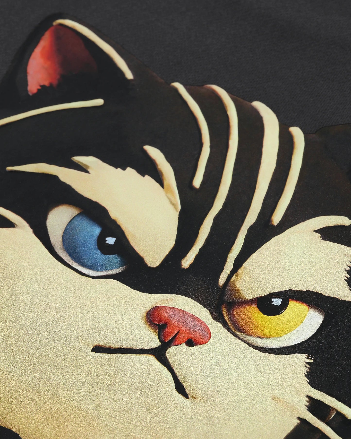 THE CLAY CAT LOGO HEADFRONT POCKET OVERSIZED T-SHIRT